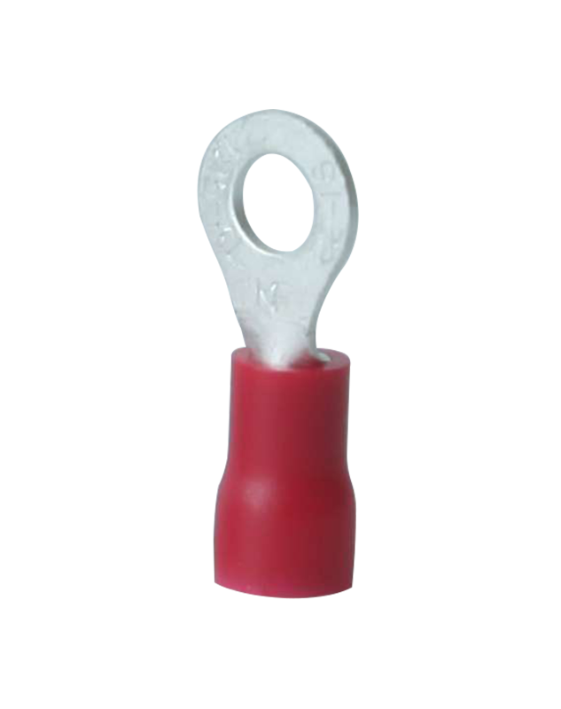 RVS2-5 - Insulated Ring Terminal - Butted Seam - 16-14 AWG